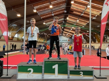 Halowe Mistrzostwa Województwa Łódzkiego U12 i U14 w Lekkiej Atletyce 06