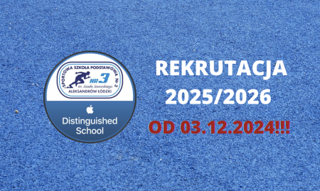 REKRUTACJA 2025/2026 !!!