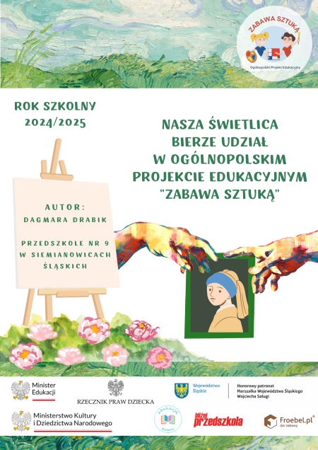 Ogólnopolski Projekt Edukacyjny ''Zabawa Sztuką''.