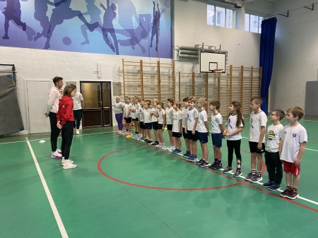 Zajęcia sportowe z Mistrzem.