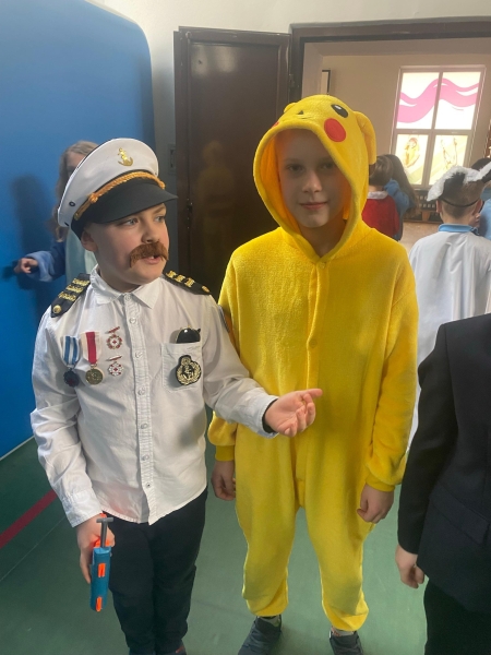 Bal karnawałowy klas 1-3