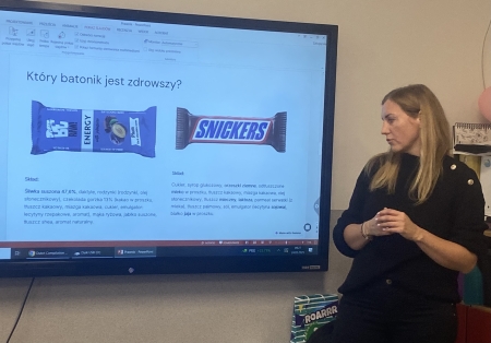 Spotkanie z prawniczką - specjalistką do spraw prawa żywieniowego.