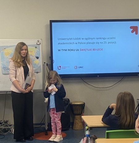 Lekcja zawodów- pracownik administracji Uniwersytetu Łódzkiego