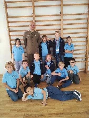 Spotkanie z żołnierzem.