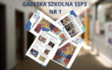 GAZETKA SZKOLNA SPORTOWEJ ''TRÓJKI'' - NR 1