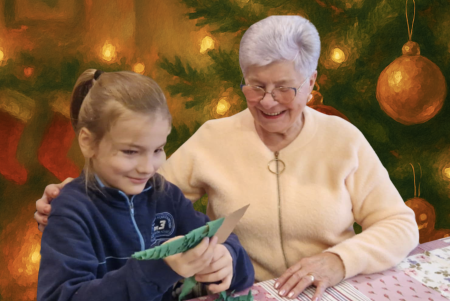 WIZYTA UCZNIÓW W DOMU DZIENNEGO POBYTU ''WRZOS''