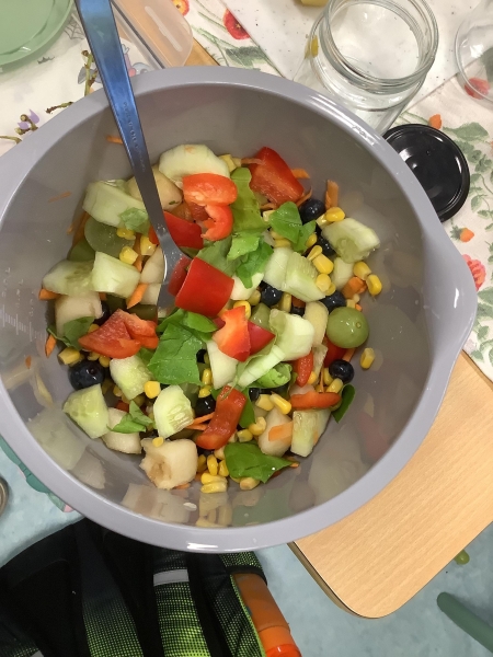 Zdrowa i pyszna lekcja.