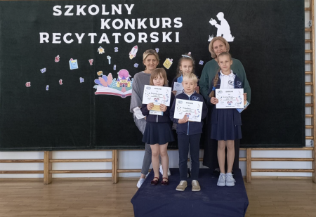 SZKOLNY KONKURS RECYTATORSKI