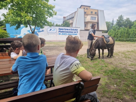 Spotkanie z kucem Agatą