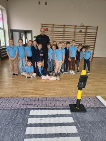 Spotkanie z policjantem.