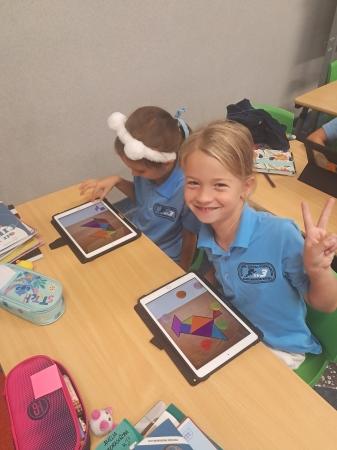 Pierwsze logowanie na iPadach.