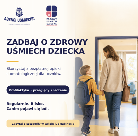 GABINET STOMATOLOGICZNY W NASZEJ SZKOLE
