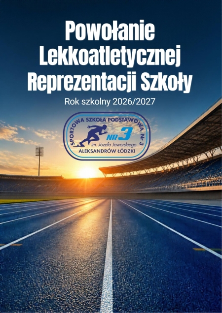 Lekkoatletyczna Reprezentacja Szkoły 2026/2027